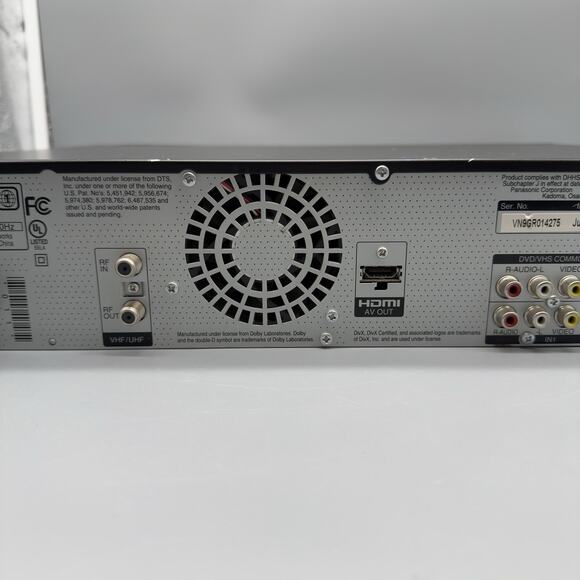 Panasonic DMR EZ48V DVD VHS Recorder Combo HDMI Digital Tuner Tested No Remote - Picture 10 of 13